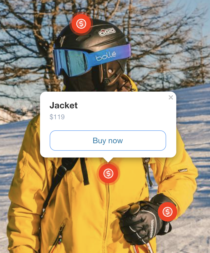 Drawpoint interactive snowboarder gear